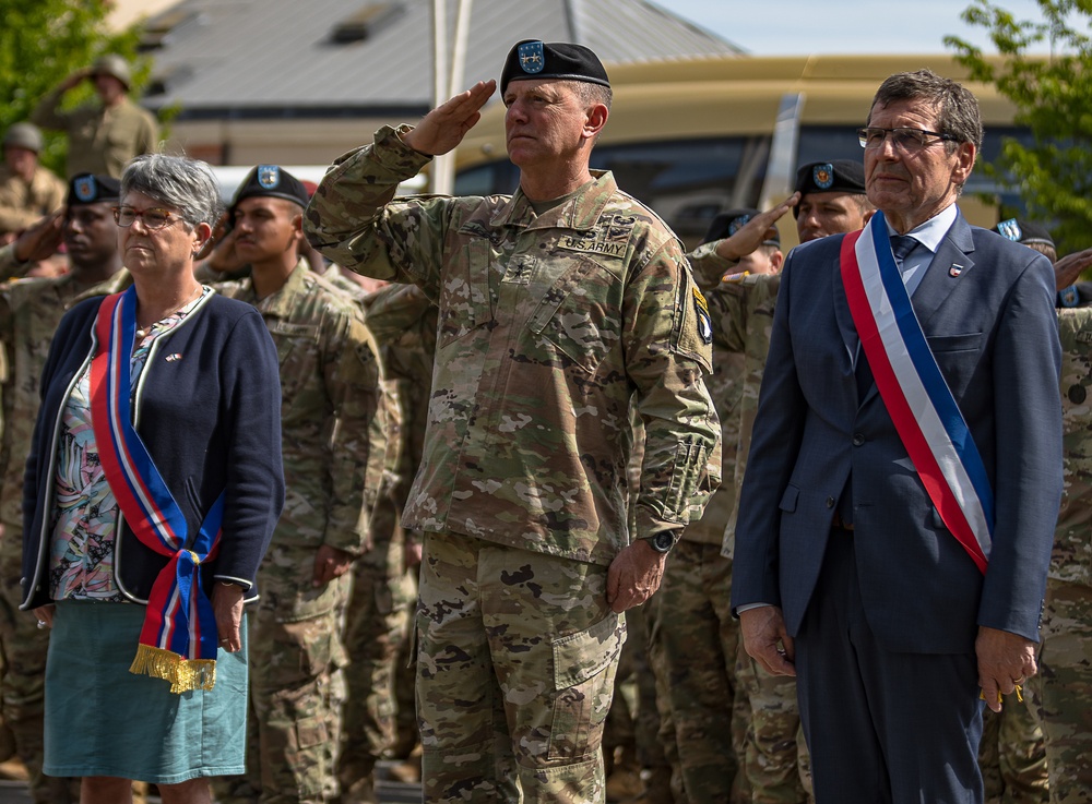 D-Day 78th Anniversary: 2nd Armored Division Plaque Dedication Ceremony