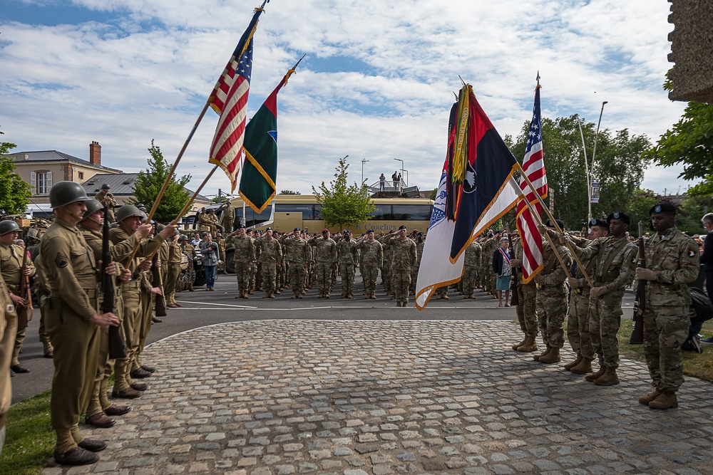 D-Day 78th Anniversary: 2nd Armored Division Plaque Dedication Ceremony