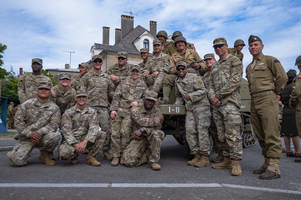 D-Day 78th Anniversary: 2nd Armored Division Plaque Dedication Ceremony