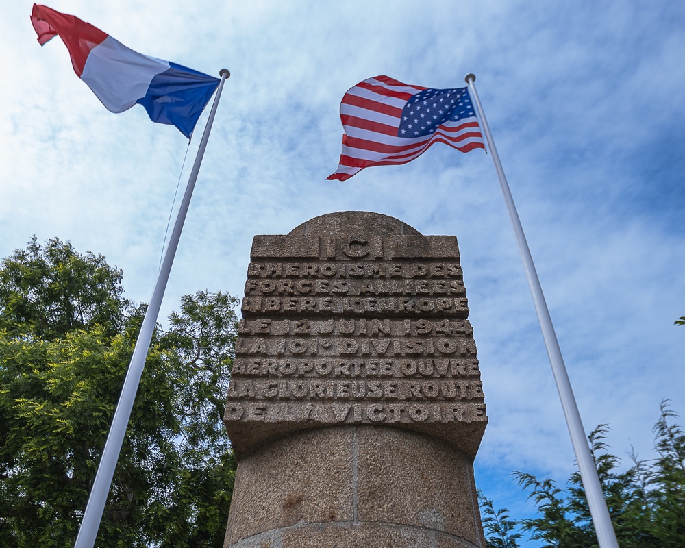 D-Day 78th Anniversary: 2nd Armored Division Plaque Dedication Ceremony