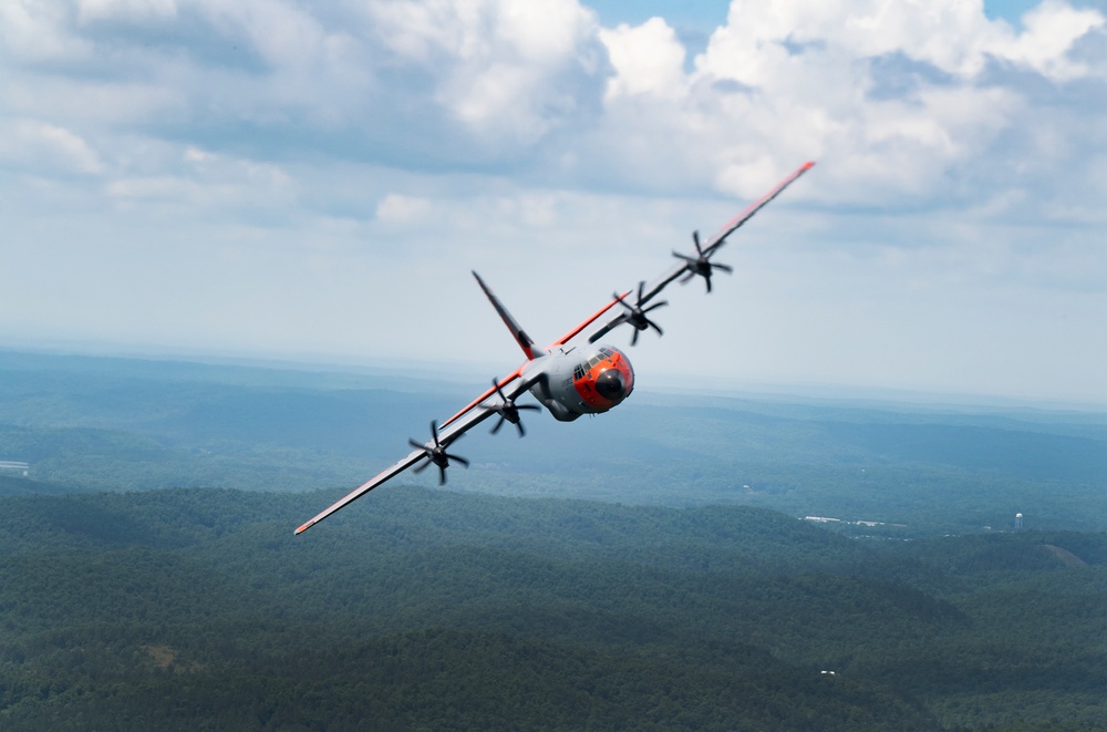 61st AS flies over Central Arkansas
