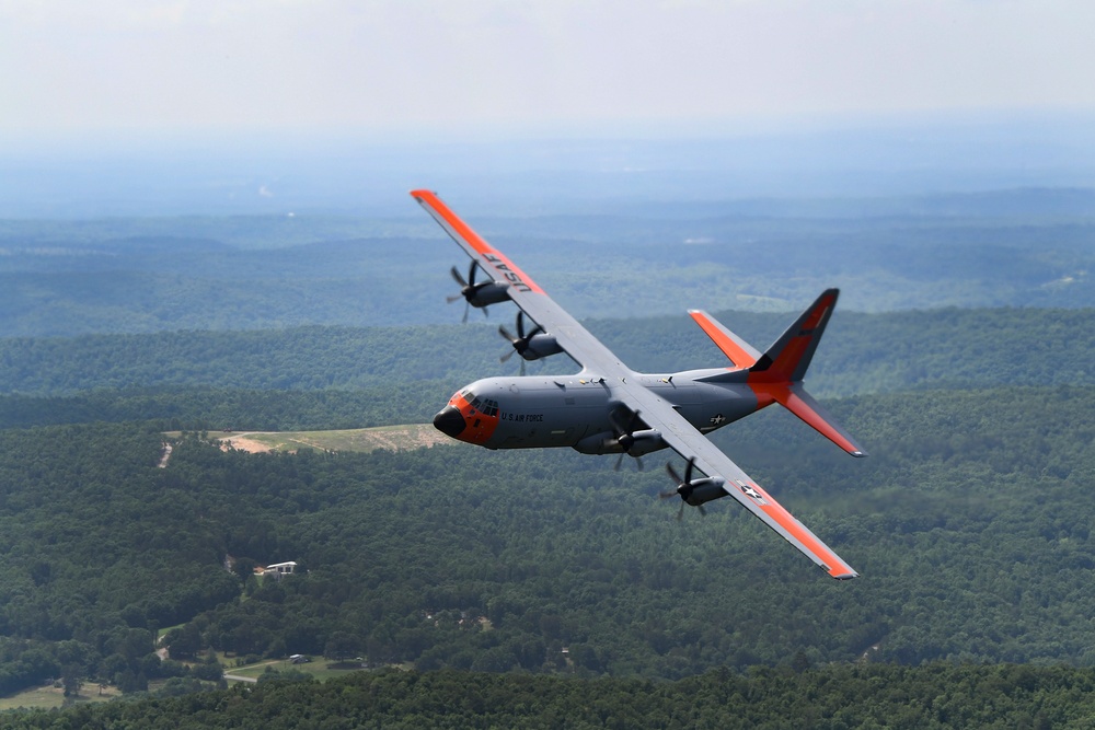 61st AS flies over Central Arkansas