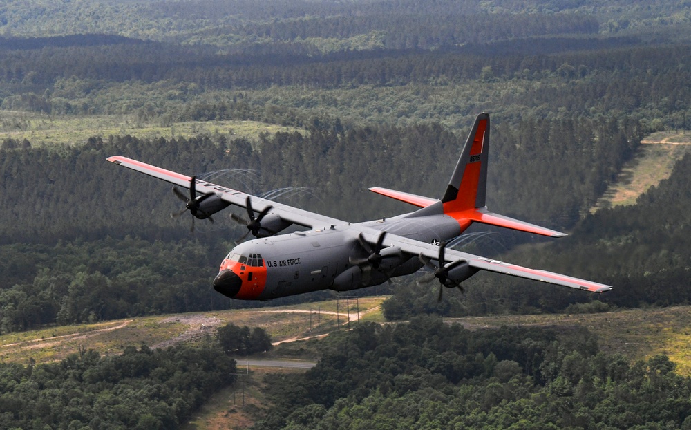 61st AS flies over Central Arkansas