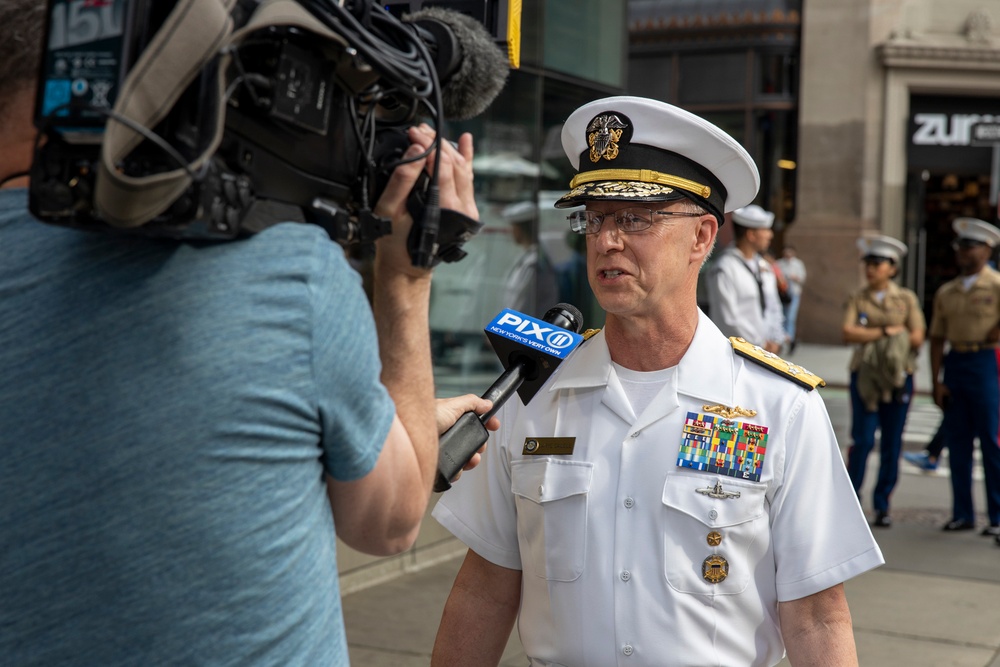 USO Screening of Top Gun: Maverick at Fleet Week New York