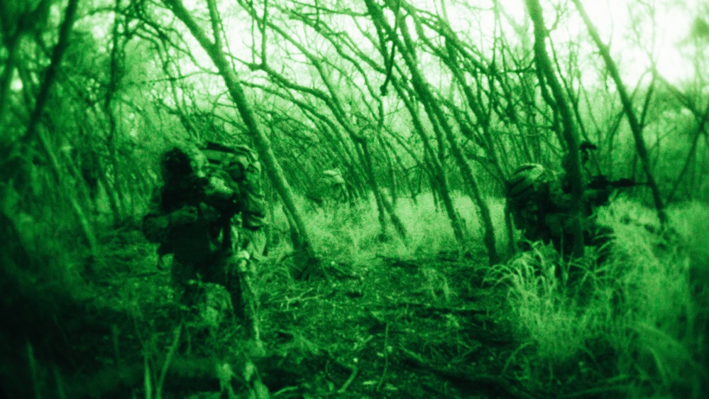 3d MLR Marines Conduct Field Training