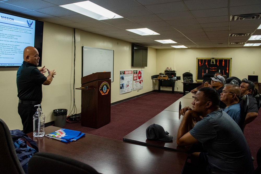 Andersen fire department strengthens relationships with local fire chiefs