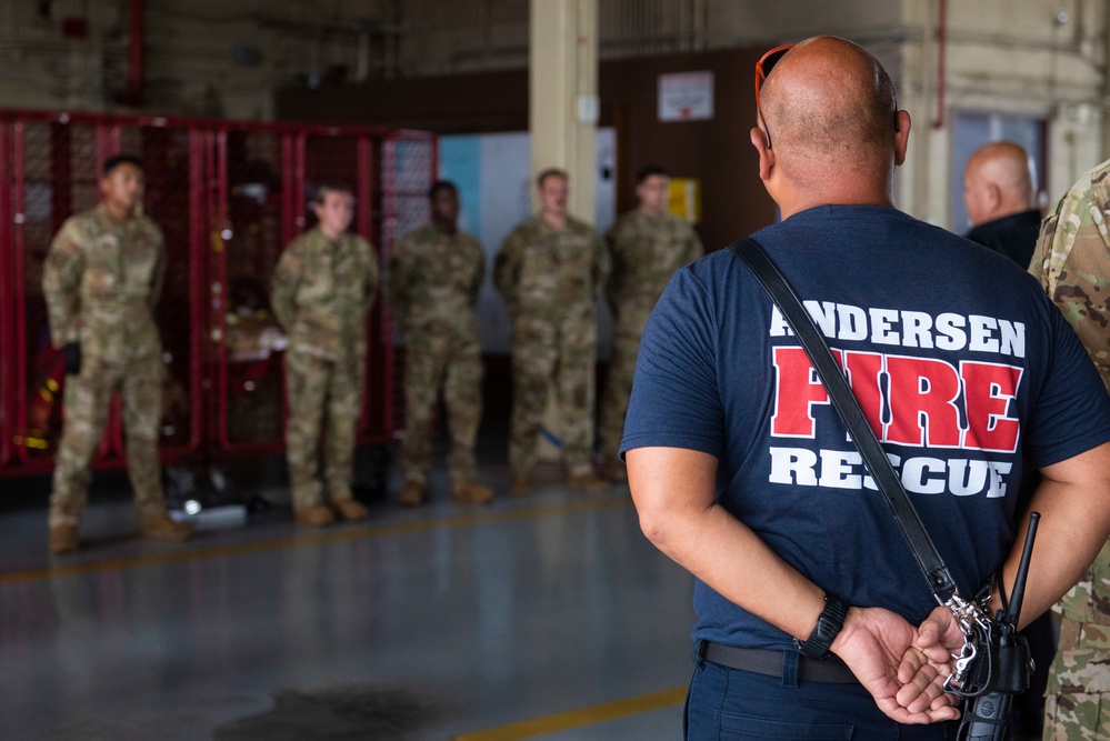 Andersen fire department strengthens relationships with local fire chiefs