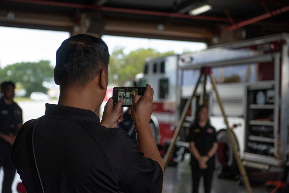 Andersen fire department strengthens relationships with local fire chiefs