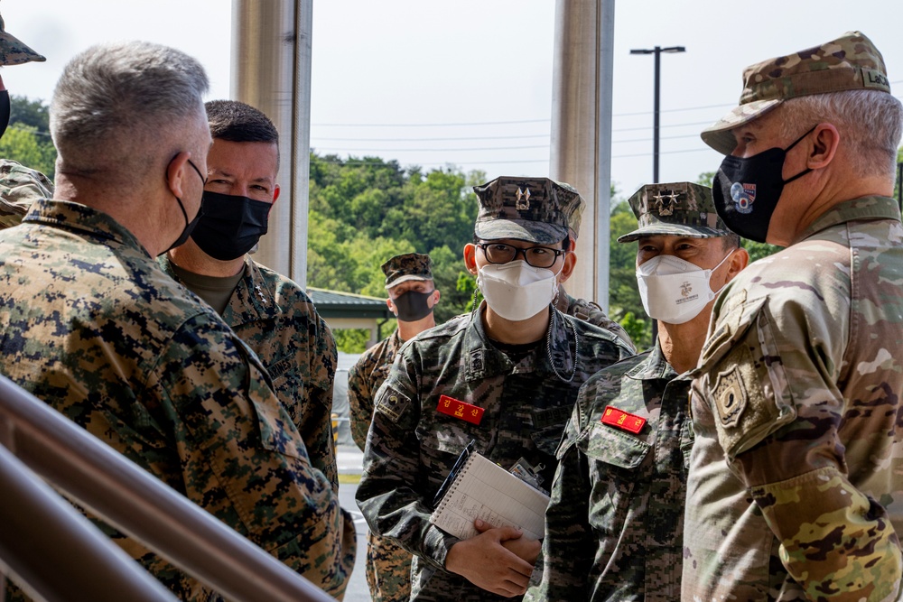 US Forces Korea General Visit