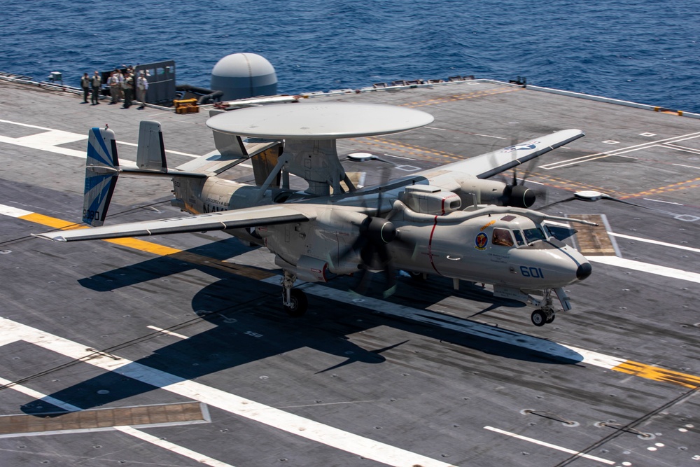 Flight Operations Aboard USS George H.W. Bush (CVN 77)