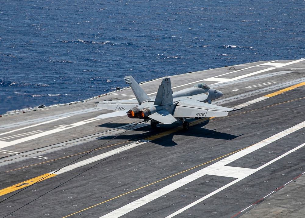 Flight Operations Aboard USS George H.W. Bush (CVN 77)