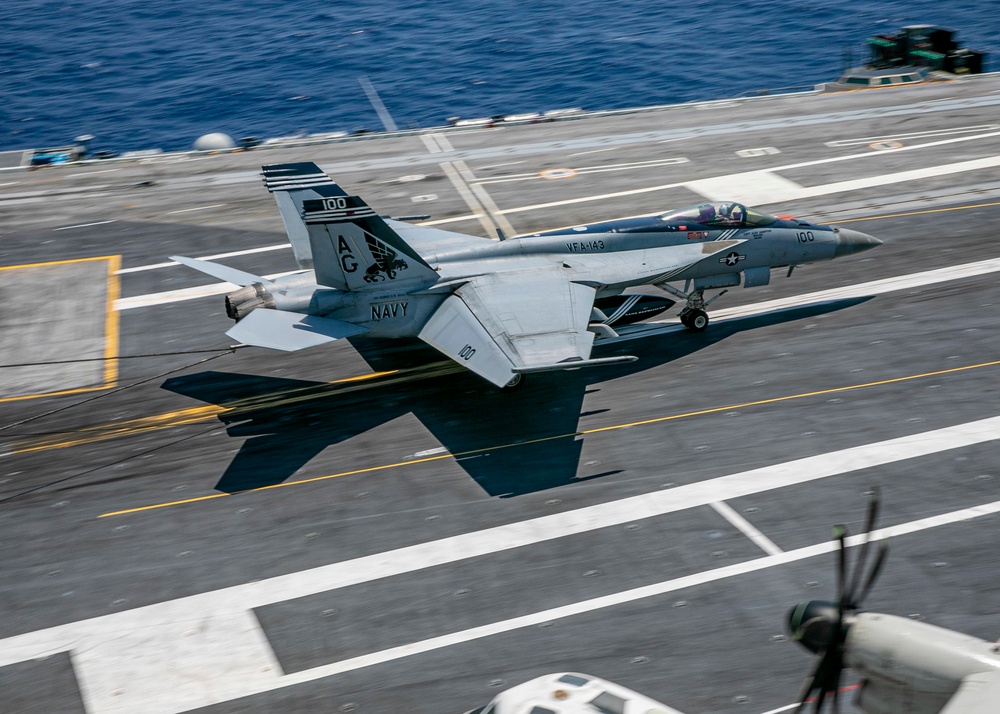 Flight Operations Aboard USS George H.W. Bush (CVN 77)