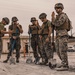 U.S. Marines work with Airmen and Navy Seebees during a joint airfield damage repair exercise