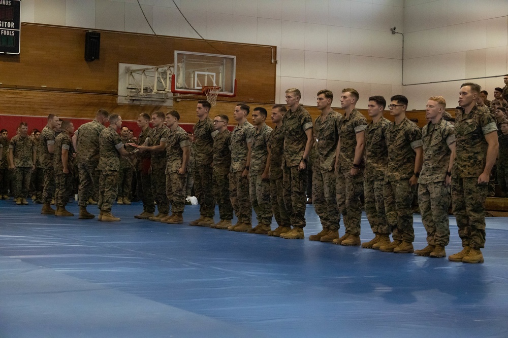 3d Marine Division squad competition awards