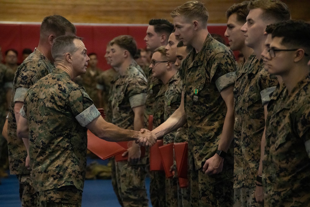 3d Marine Division squad competition awards