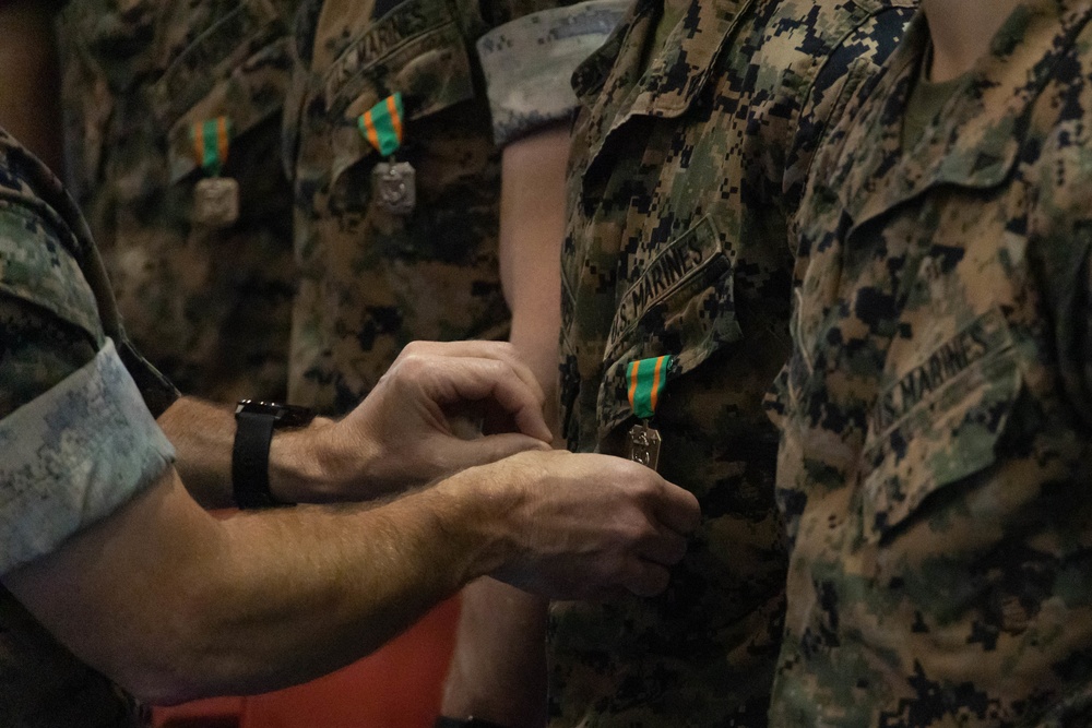 3d Marine Division squad competition awards