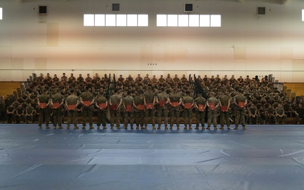 3d Marine Division squad competition awards