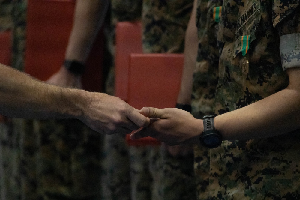 3d Marine Division squad competition awards