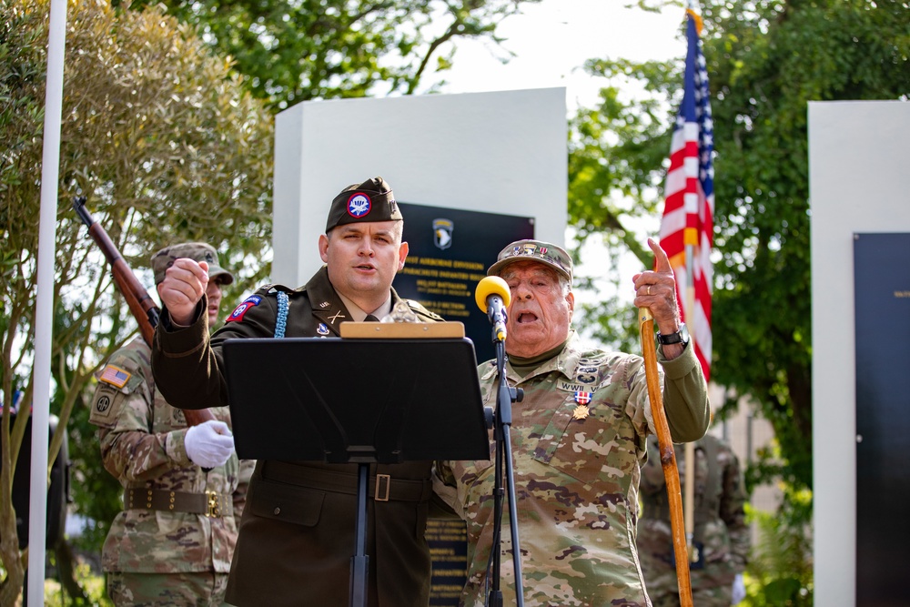 82nd Airborne Division &amp; 101st Airborne Division Eternal Heroes Monument 2022