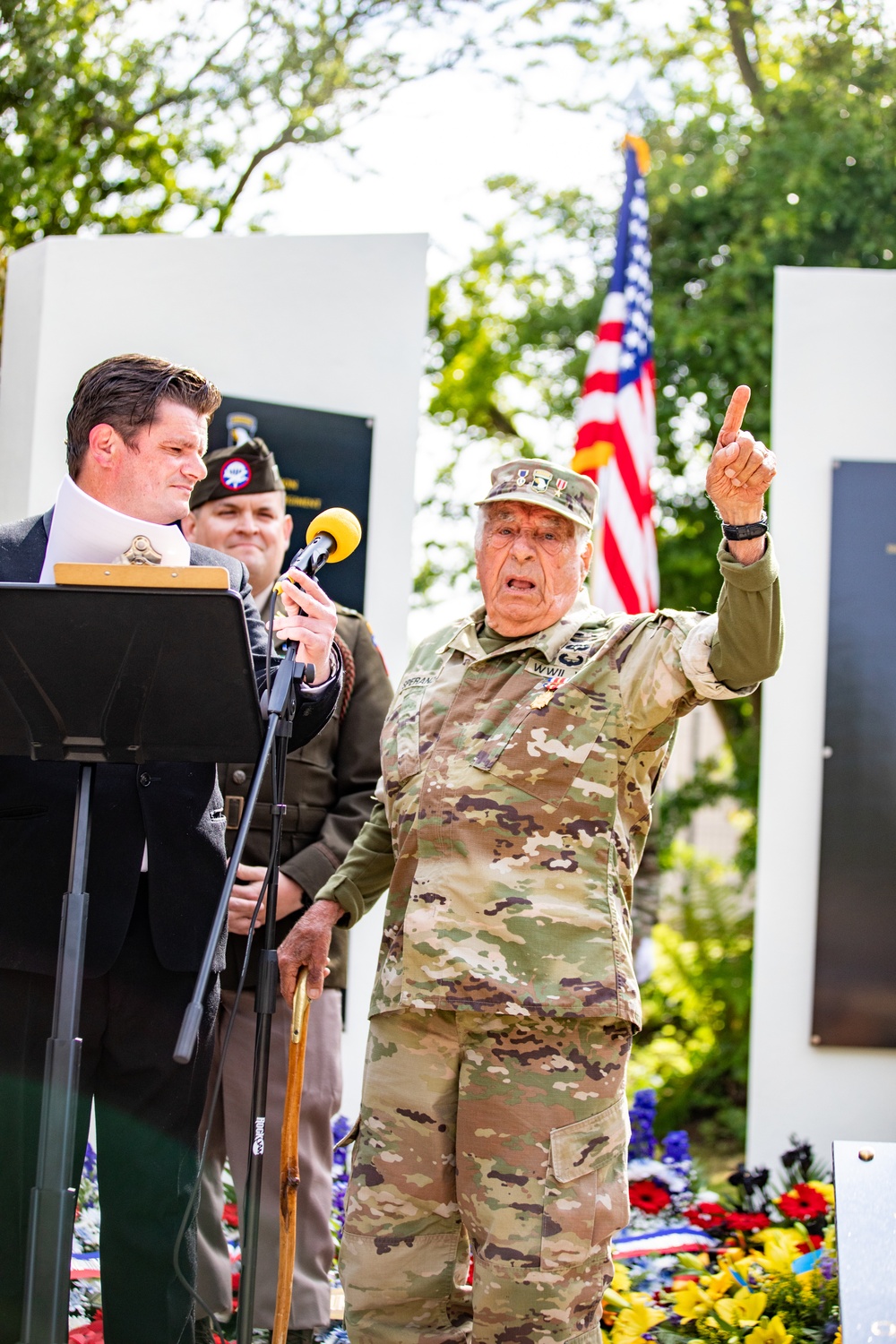 82nd Airborne Division &amp; 101st Airborne Division Eternal Heroes Monument 2022