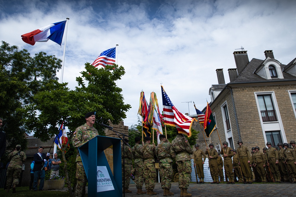 MG McGee Participates in D-Day 78th Anniversary Ceremonies