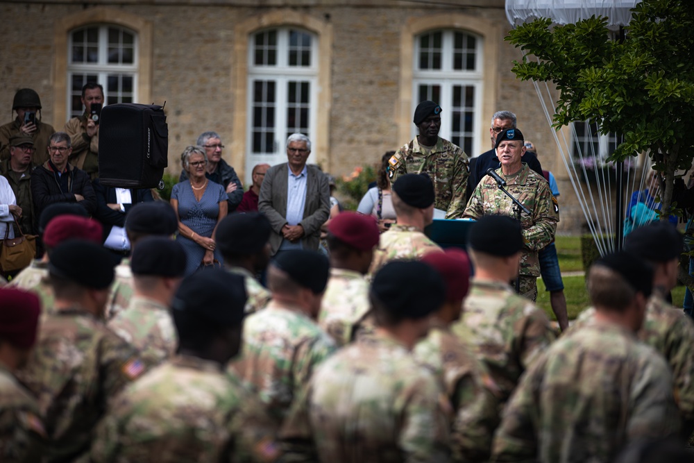 MG McGee Participates in D-Day 78th Anniversary Ceremonies