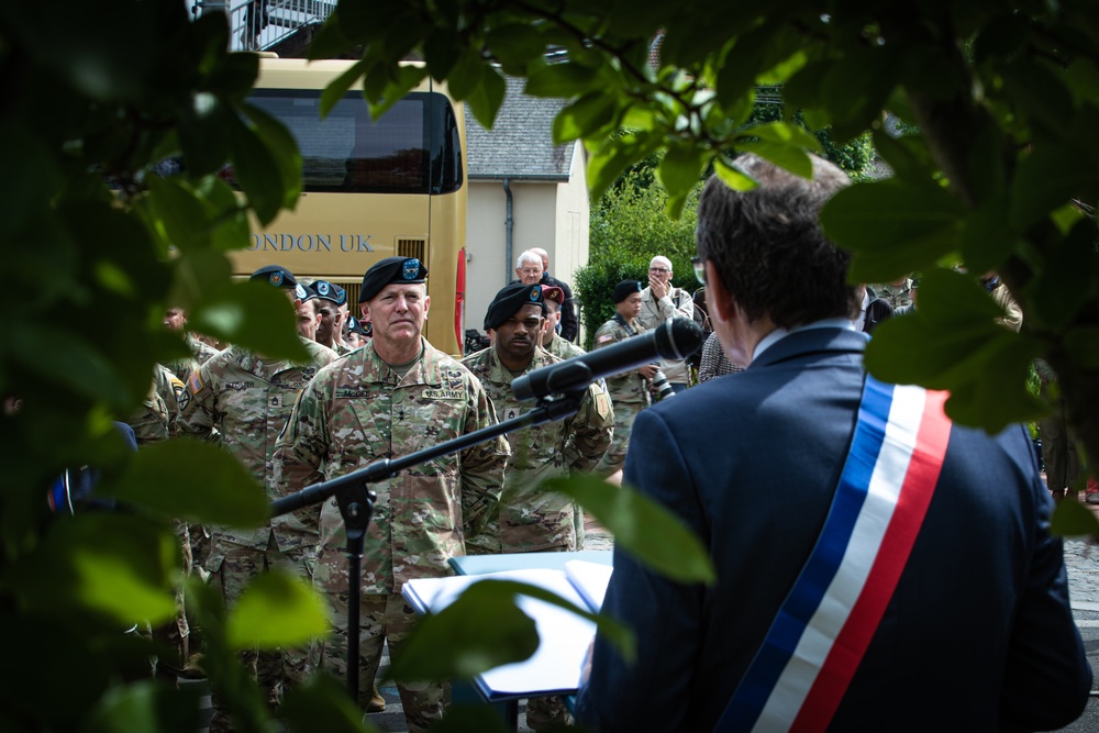 MG McGee Participates in D-Day 78th Anniversary Ceremonies