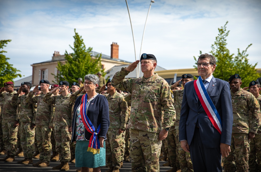 MG McGee Participates in D-Day 78th Anniversary Ceremonies