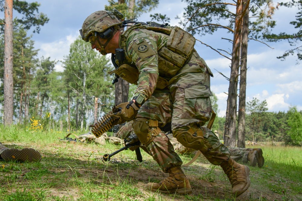 3/2CR Platoon Live Fire Exercise