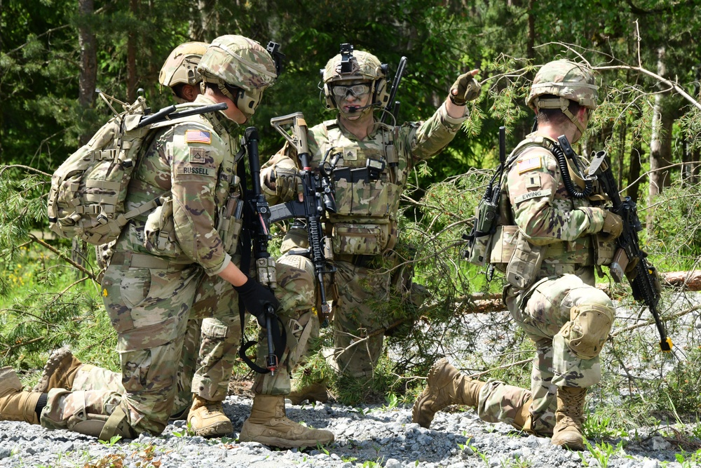 3/2CR Platoon Live Fire Exercise