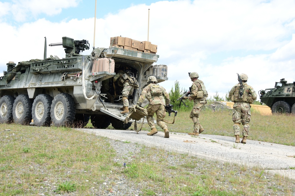 3/2CR Platoon Live Fire Exercise