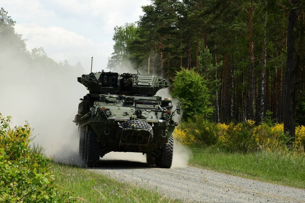 3/2CR Platoon Live Fire Exercise