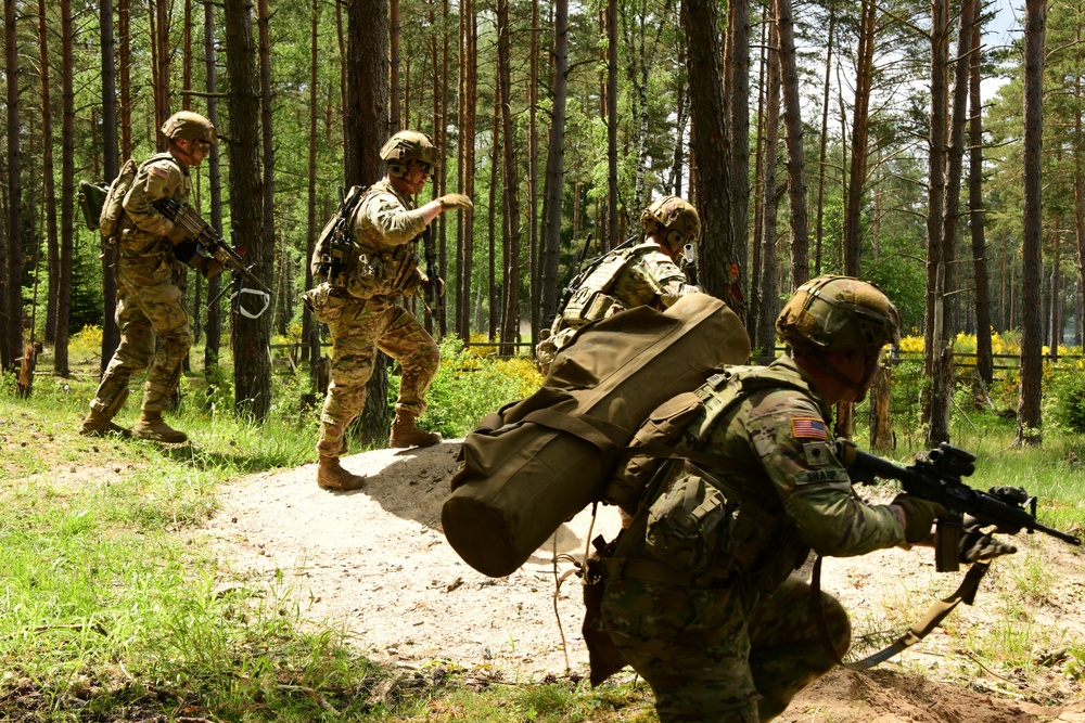 3/2CR Platoon Live Fire Exercise