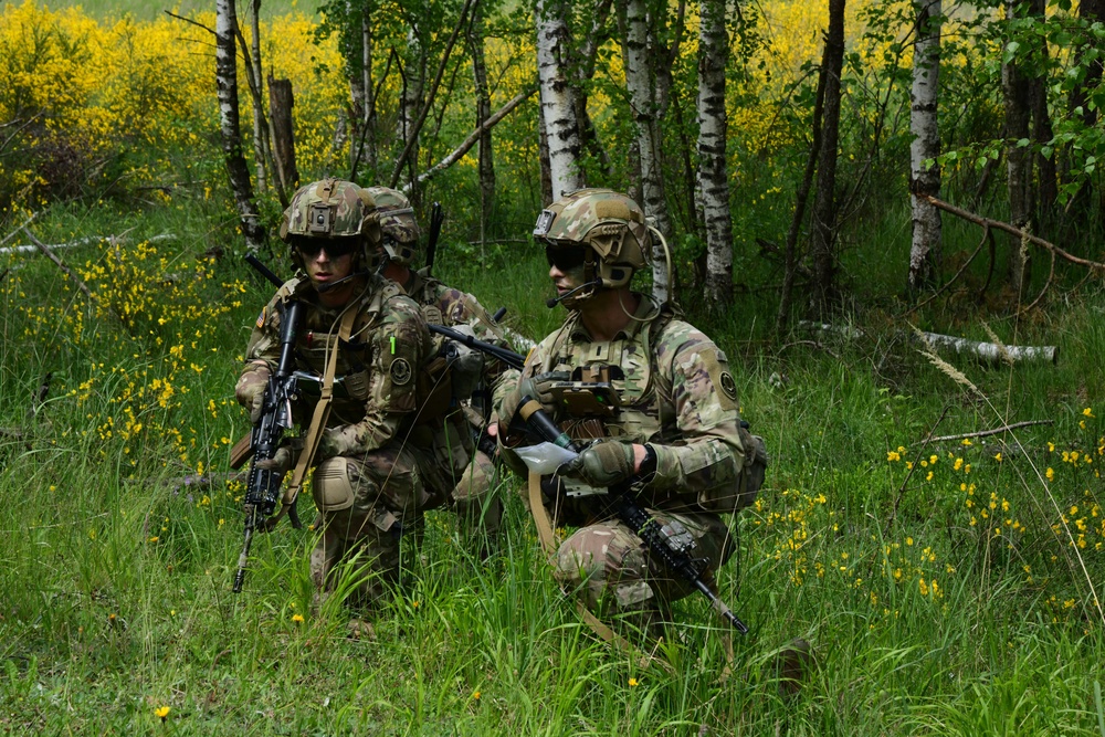 3/2CR Platoon Live Fire Exercise