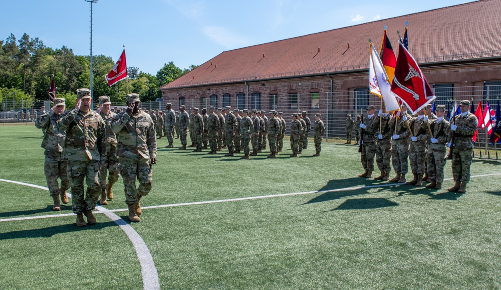 Regional Health Command Europe Change of Command