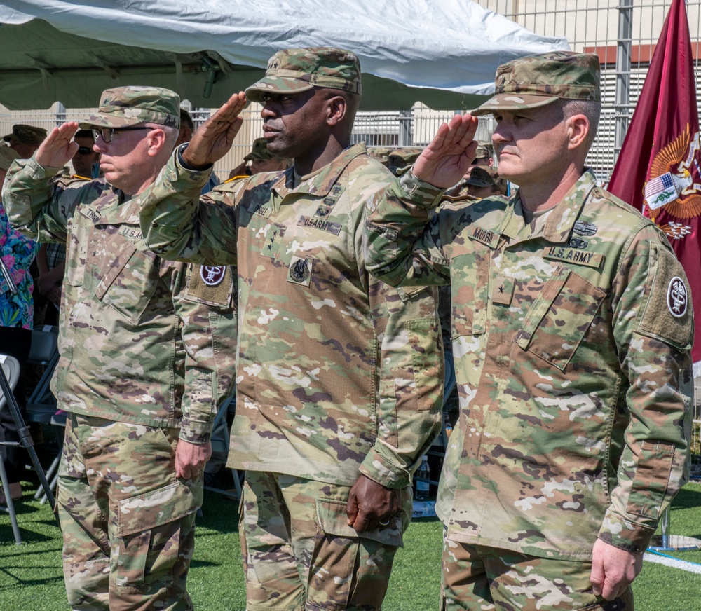 Regional Health Command Europe Change of Command