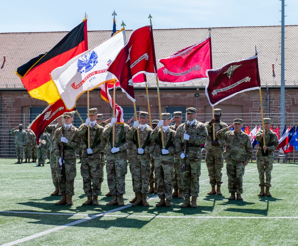 Regional Health Command Europe Change of Command