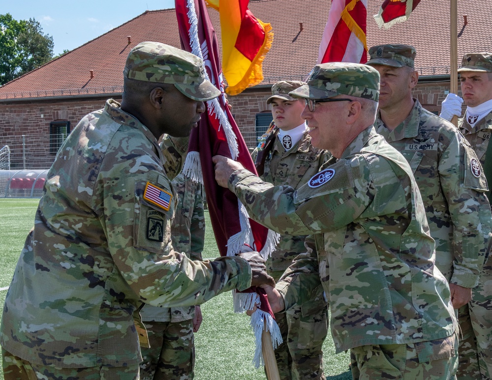 Regional Health Command Europe Change of Command