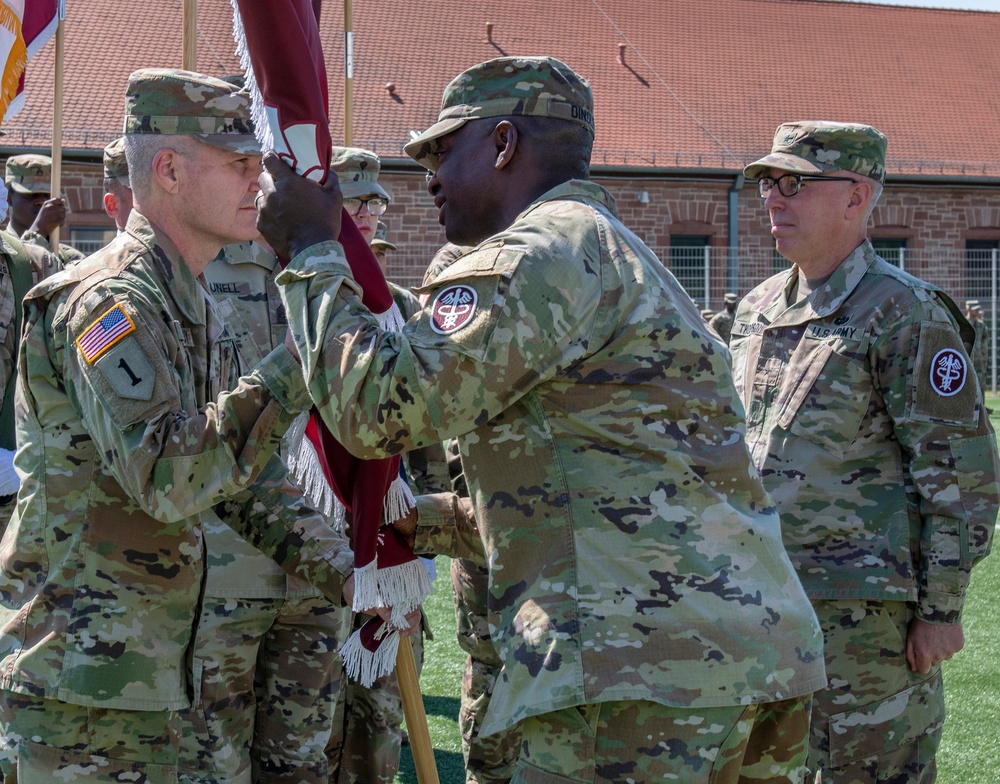 Regional Health Command Europe Change of Command