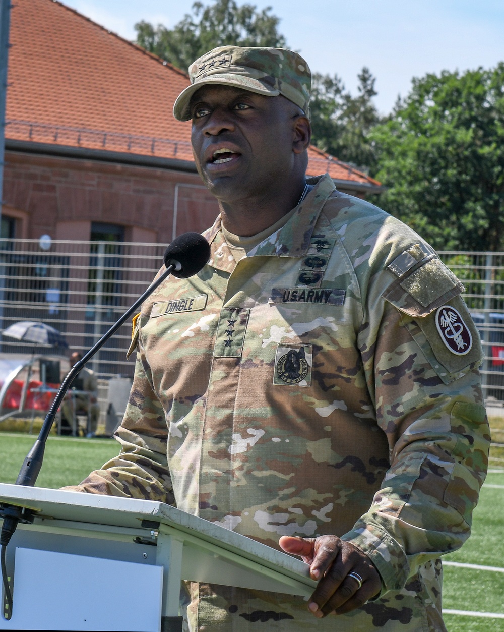 Regional Health Command Europe Change of Command