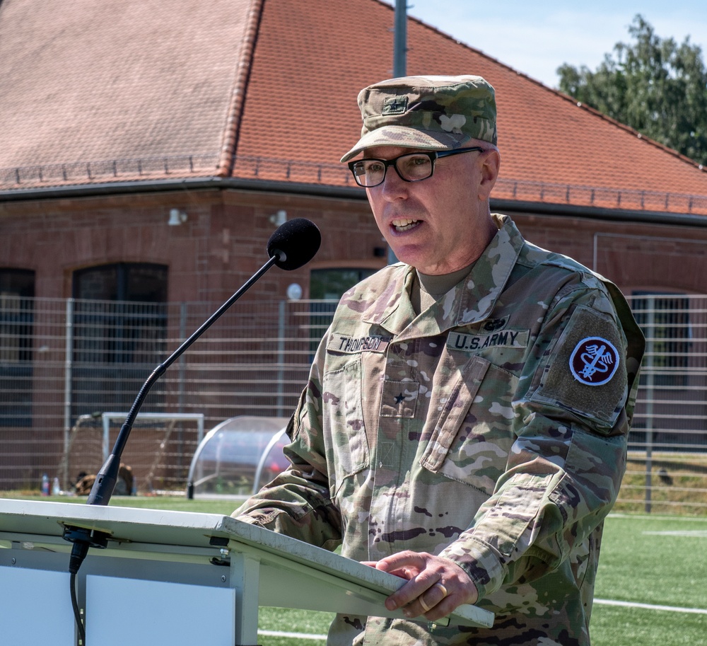 Regional Health Command Europe Change of Command