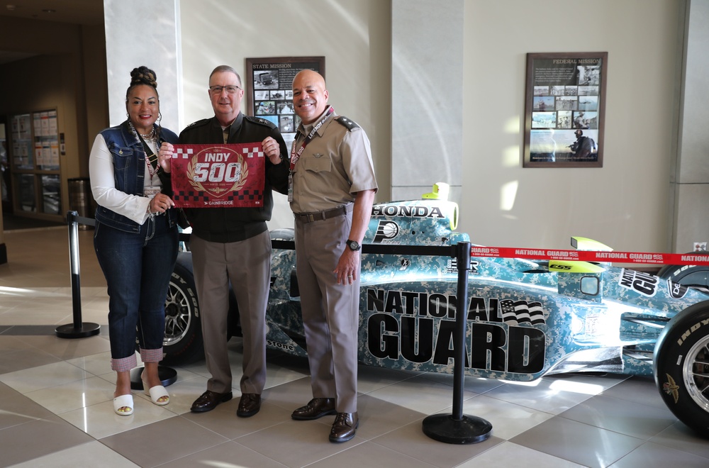 Chief of the National Guard Bureau and Distinguished Visitors come to Indianapolis for Race Weekend