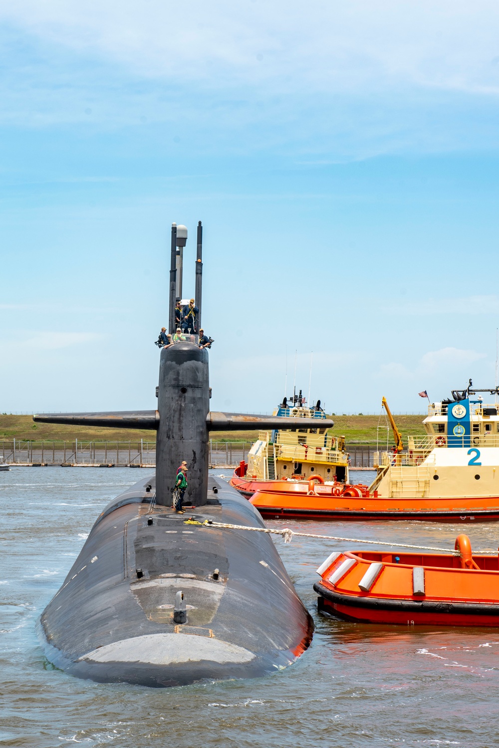 USS Maryland Returns From Patrol