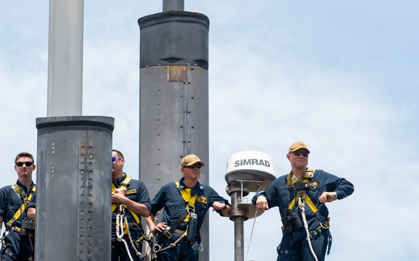 USS Maryland Returns From Patrol