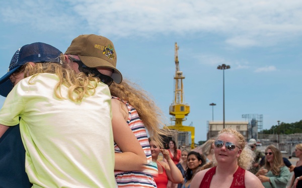 USS Maryland Returns From Patrol