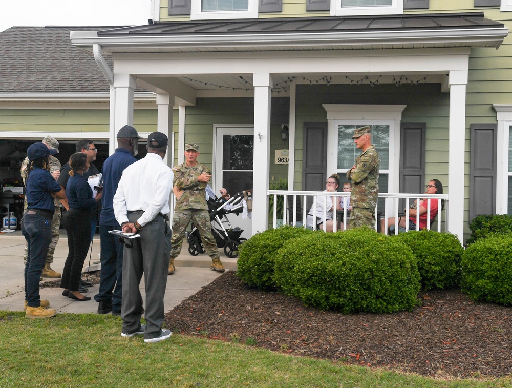 Fort Jackson senior leaders complete walking town hall
