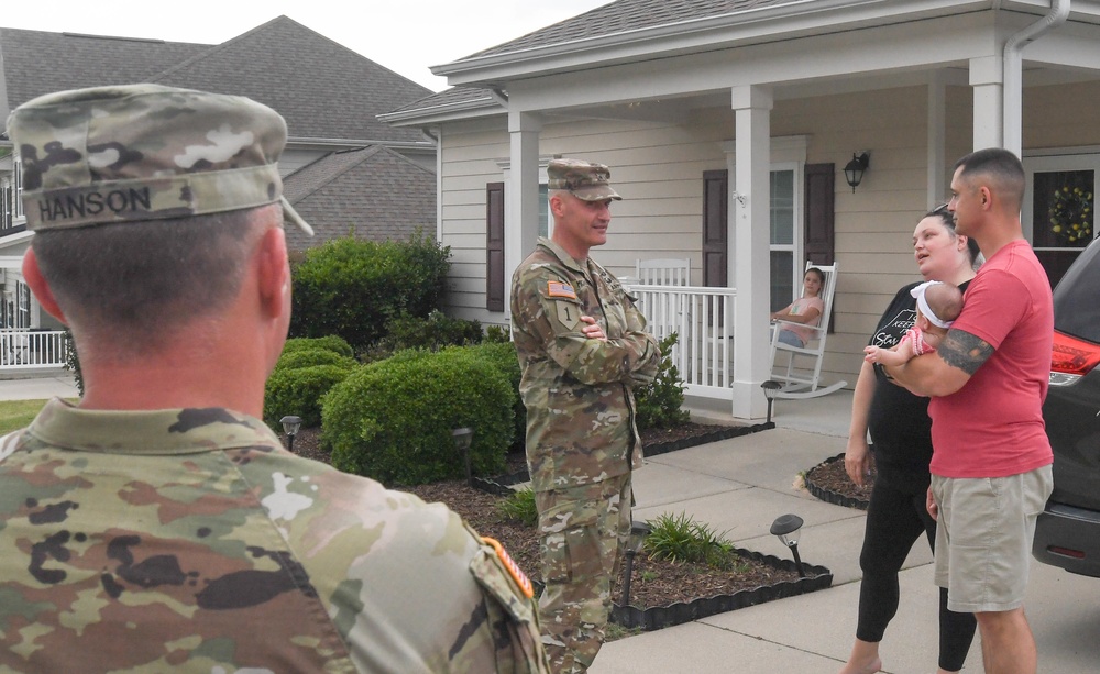 Fort Jackson senior leaders complete walking town hall