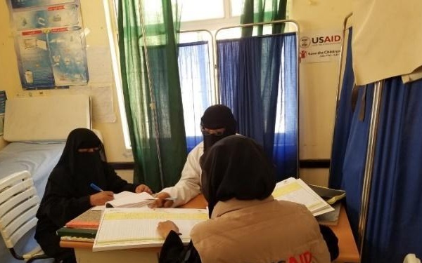 Specialist from USAID Strengthening Family Planning Services (SFPS) in Yemen project conducts supportive supervision visit