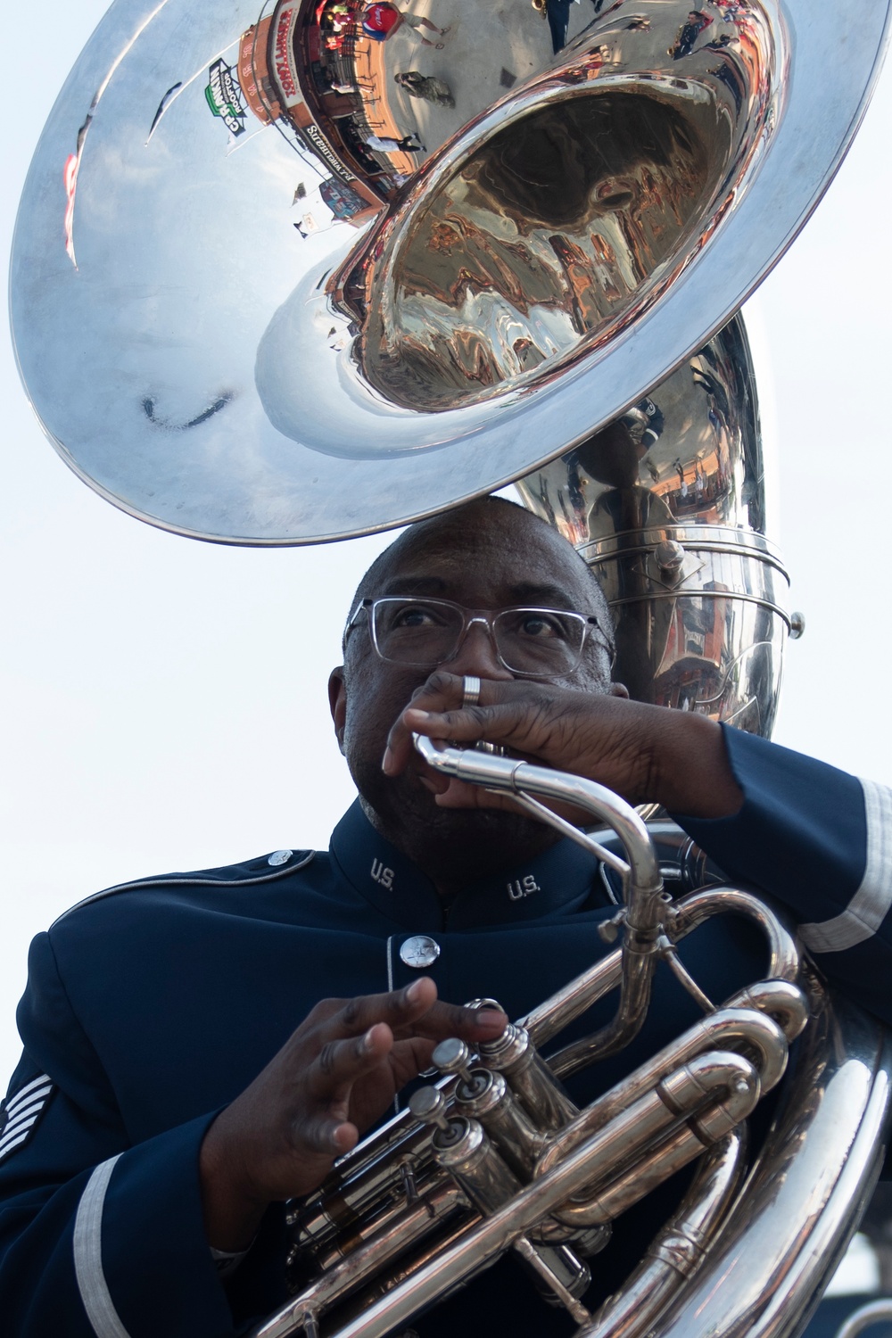 ANG Band of the Northeast plays at Phillies game