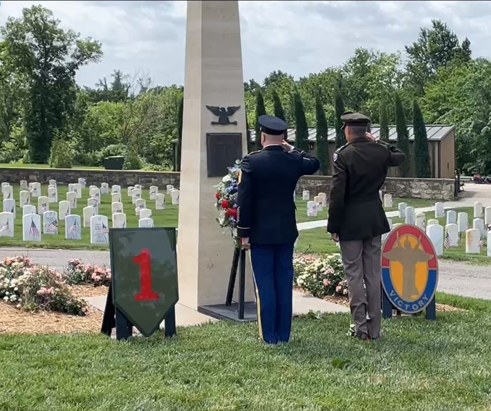 1st Infantry Division and Fort Riley community observe Memorial Day